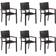 vidaXL 3070765 Patio Dining Set, 1 Table incl. 6 Chairs