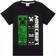 Minecraft Boy's Short Pyjama Set - Black/Green/Grey