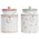 Dkd Home Decor Vichy Kitchen Storage 2pcs