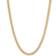 Italian Gold Miami Cuban Link Chain Necklace - Gold