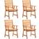 vidaXL 3087129 Patio Dining Set, 1 Table incl. 4 Chairs