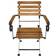 vidaXL 316834 4-pack Garden Dining Chair