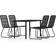 vidaXL 3099163 Patio Dining Set, 1 Table incl. 4 Chairs