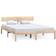 vidaXL Bed Frame Solid Pine 70cm 160x200cm