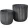 Broste Copenhagen Fiber Flower Pot 2-pack