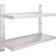 vidaXL 2-Tier Wall Shelf 100cm