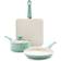 GreenLife Soft Grip Cookware Set with lid 4 Parts