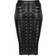 Noir Handmade Powerwetlook Pencil Skirt