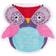 Homescapes Cotton Tufted Colourful Owl Children Rug 27.6x31.5"