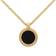 Tommy Hilfiger TH Iconic Circle Necklace - Gold/Black