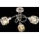 Globo Lighting Crisis Ceiling Flush Light 38cm