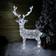 Trans-Continental Group Ltd Reindeer White Christmas Lamp 85cm