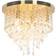 QAZQA Medusa Ceiling Flush Light 35cm