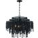 Crystorama Poppy 26.5" Wide 6-Light Matte Pendant Lamp 67.3cm