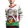 Ugly Christmas Sweater Beer Santa Christmas Jumper - Multicolour