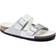 Birkenstock Arizona Split Birko-Flor - White/Silver