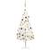 vidaXL Artificial with LEDs&Ball Set White 150 cm Christmas Tree 150cm