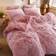 Groundlevel Yeti Duvet Cover Pink (230x220cm)