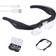 Yoctosun Headset Magnifier Glasses with 2 LED Lights and Detachable Lenses