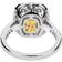 Suzy Levian Bridal Ring - Silver/Transparent