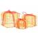 vidaXL Decorative Acrylic Christmas Decoration 3pcs