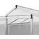 LivingAndHome Hobby Greenhouse with Vent 10x6ft Aluminum Polycarbonate