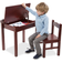 Melissa & Doug Wooden Lift Top Desk & Chair Set