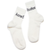 Acne Studios Ribbed Logo Socks