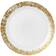 Vietri Rufolo Glass Gold Salad Dish