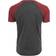 Urban Classics Raglan Contrast T-shirt - Charcoal/Burgundy