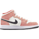 Nike Air Jordan 1 Mid SE GS - Team Orange/Sail/White/Black