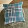 Catherine Lansfield Tweed Woven Scatter Cushion Blue, Natural (45x45cm)