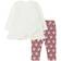 Moschino Kid's Bear Logo Tee & Heart Print Leggings Set- Sweet