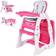 Costway 3 in 1 Infant Table & Baby High Chair Set