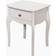 Steens Baroque White Bedside Table 35x45cm