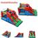 Costway 3 in 1 Dual Slides Jumping Castle Bouncer without Blower