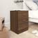 vidaXL 38x35x56cm Brown Oak Bedside Table 35x38cm