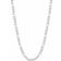 Fred Bennett Figaro Link Chain Necklace - Silver