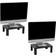 Mind Reader Small Monitor Stand Riser For Monitors And Laptops 2-Pack