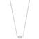 Ania Haie Emblem Chain Necklace - Silver/Transparent