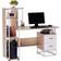 Homcom Computer with Bookshelf Writing Desk 55x133cm