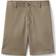 Lands' End Boy's Plain Front Blend Chino Shorts - Khaki