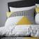 Catherine Lansfield Larsson Geo Easy Care Single Duvet Cover Yellow (200x135cm)