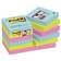 3M Post-it Super Sticky Notes 76x76mm 6-pack