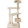 Pawhut Cat Tree Scratching Post 50x50x100cm