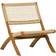 Woood Lois Light Eucalyptus/Wicker Lounge Chair 73cm