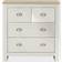 GFW Lancaster Cream Chest of Drawer 79x81cm