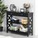 Homcom Hallway Black Console Table