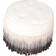 LR Home Tie Dye Ombre Fringe Pouffe