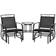 OutSunny 84A-084BG Bistro Set, 1 Table incl. 2 Chairs